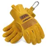 Sicherheits- / Arbeitshandschuhe - dehnbar - Holzschneiden / Gartenarbeit - Leder