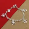 Four-leaf clover bracelet - 925 sterling silverBracelets