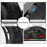 BM600 - wireless RGB gaming mouse - honeycomb design - rechargeable - USB - 2.4GMouses