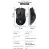 BM600 – kabellose RGB-Gaming-Maus – Wabendesign – wiederaufladbar – USB – 2,4 G