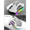 BM600 – kabellose RGB-Gaming-Maus – Wabendesign – wiederaufladbar – USB – 2,4 G
