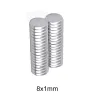 N35 - Neodym-Magnet - runde Scheibe - 8 mm * 1 mm