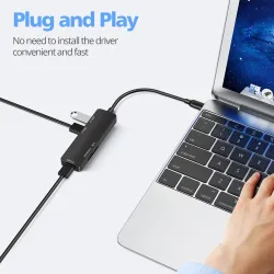 5 in 1 HUB - USB 3.0 - type-C - TF - SD - adapter - splitterHubs