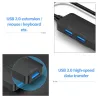 5 in 1 HUB - USB 3.0 - Typ-C - TF - SD - Adapter - Splitter
