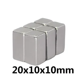 N35 - Neodym-Magnet - starker Quaderblock - 20 mm * 10 mm * 10 mm