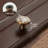 Antique bronze - ceramic furniture handles - knobsFurniture