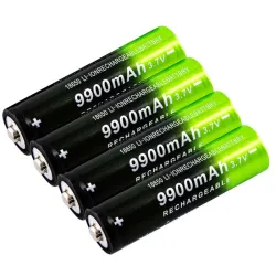 GTF - 18650 - 3,7 V - 9900 mAh - Li-on-Akku - wiederaufladbar