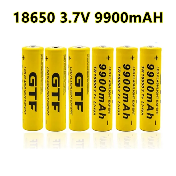 3,7 V - 9900 mAh - 18650 - Li-on-Akku - wiederaufladbar