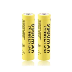 3.7V - 9900mah - 18650 - Li-on battery - rechargeableBattery