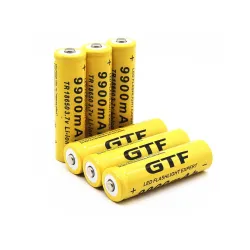 3.7V - 9900mah - 18650 - Li-on battery - rechargeableBattery