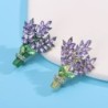 Crystal lavender bunch - broochBrooches