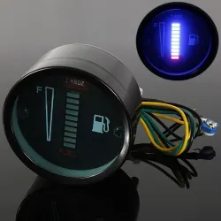 10 LED 12V - Motorrad / Auto-Messer Kraftstoff Füllstandssensor - Aluminiumlegierung