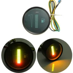 10 LED 12V - motorcycle / car gauge fuel level sensor - aluminum alloyInterior parts