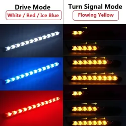 Universal-Autoscheinwerferleiste - DRL - LED-Licht - wasserdicht - 2 Stück