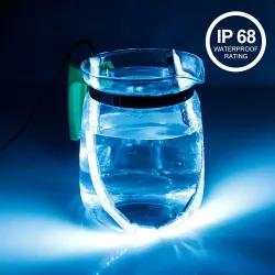 RGB-Licht - Auto DRL Lichter - bunter LED-Streifen - wasserdicht - 2 Stück
