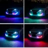 RGB light - car DRL lights - colorful LED strip - waterproof - 2 piecesLED strips