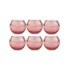 Dekorativer Kerzenhalter aus Glas