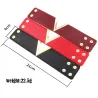 Retro-Punk-Stil - Buchstabe V - Lederarmband