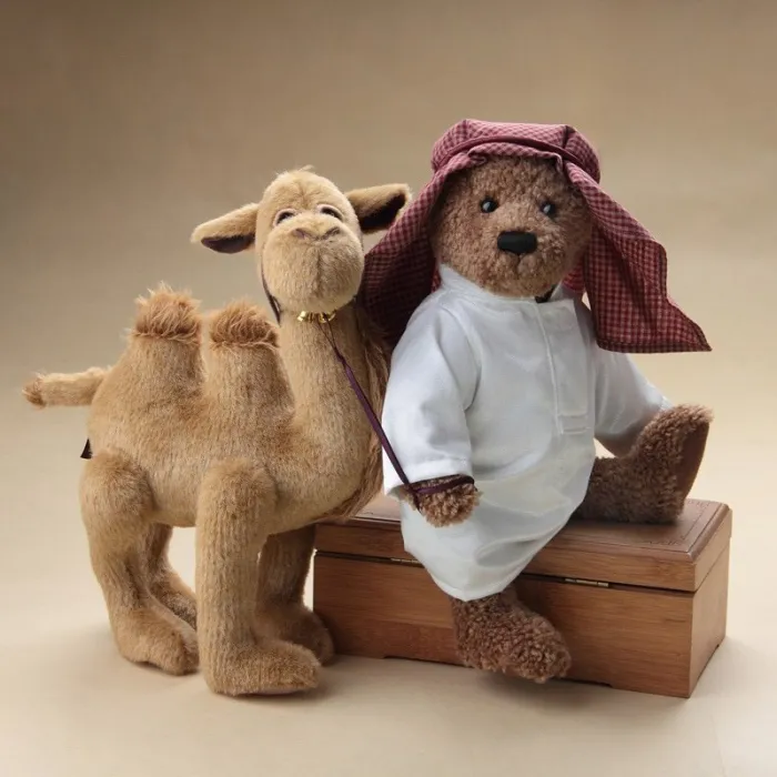 Teddybär im arabischen Stil - mit Kamel - Plüschtier
