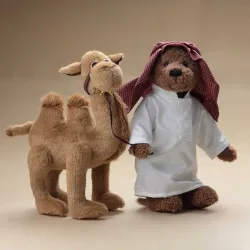 Teddybär im arabischen Stil - mit Kamel - Plüschtier