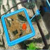 Aquarium runder / quadratischer Futterspender