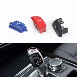 Auto-Schalthebel Auto-Parkknopf - Kappe mit Buchstabe P - für BMW
