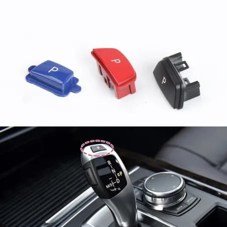 Auto-Schalthebel Auto-Parkknopf - Kappe mit Buchstabe P - für BMW
