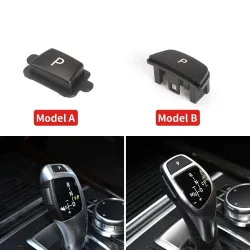 Car gear lever auto parking button - cap with letter P - for BMWInterior parts