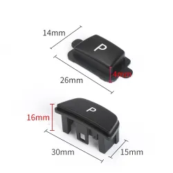 Car gear lever auto parking button - cap with letter P - for BMWInterior parts