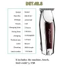Kemei KM-9163 - hair trimmer - cordless - with combsHair trimmers