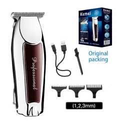 Kemei KM-9163 - hair trimmer - cordless - with combsHair trimmers