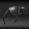 Klassische eckige Sonnenbrille - polarisiert - Unisex