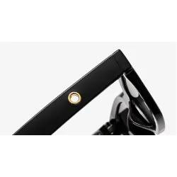 Quadratische Vintage-Sonnenbrille - Unisex