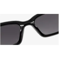 Quadratische Vintage-Sonnenbrille - Unisex