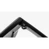 Quadratische Vintage-Sonnenbrille - Unisex