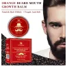 Orange Bartwuchsbalsam - Gesichtspflegecreme - 30 gr