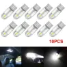 T10 - 3030 - 2SMD - 12V - LED - Autolampe - weiß - 10 Stück
