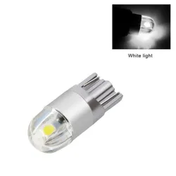 T10 - 3030 - 2SMD - 12V - LED - car light bulb - white - 10 piecesT10