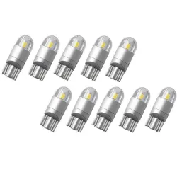 T10 - 3030 - 2SMD - 12V - LED - Autolampe - weiß - 10 Stück