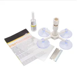 Auto-Windschutzscheiben-Reparatur - für Glaskratzer / Risse - Kit Pro