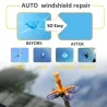 Auto-Windschutzscheiben-Reparatur - für Glaskratzer / Risse - Kit Pro