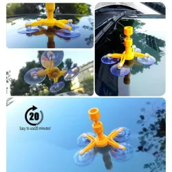 Auto-Windschutzscheiben-Reparatur - für Glaskratzer / Risse - Kit Pro