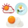 Eierform aus Silikon - Sonne / Wolke