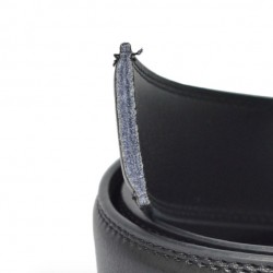 Luxus-Ledergürtel - mit automatischer Schnalle - 110 cm - 130 cm