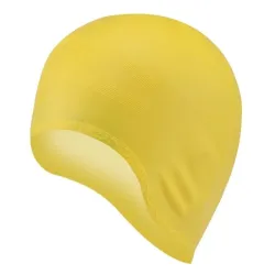 Silicone swimming cap - ears / long hair protection - waterproof - unisexSwimming