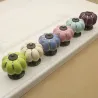 Ceramic furniture handle - pumpkin shaped knobsFurniture