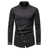 Asymmetrisches Langarmshirt - dekorative goldene Stickerei