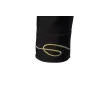 Asymmetrical long sleeve shirt - decorative golden embroideryT-shirts