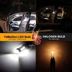 Autolampe - LED - T10 W5W - 10 SMD - 12V - 2 Stück