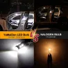 Car bulb - LED - T10 W5W - 10 SMD - 12V - 2 piecesT10